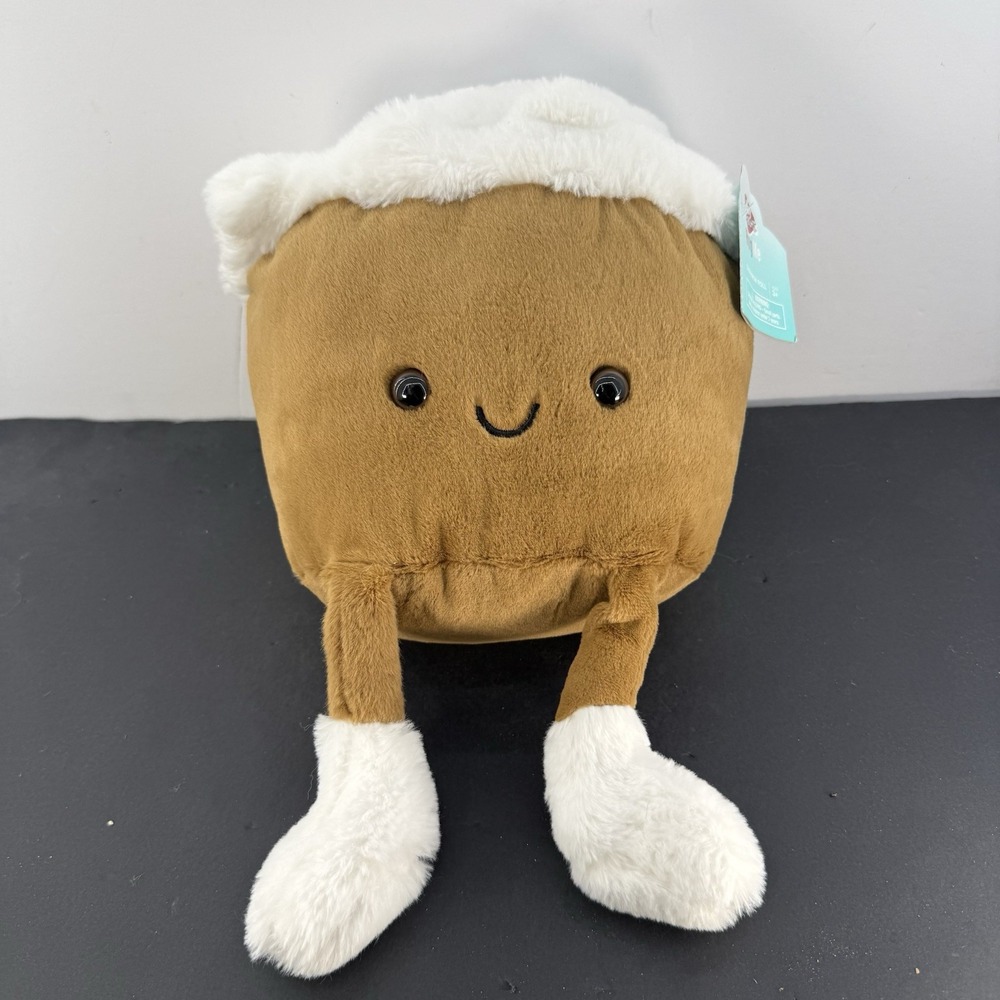 Play Right Hug Me Cinnamon Roll 10" Plushie New With Tags Soft Plush